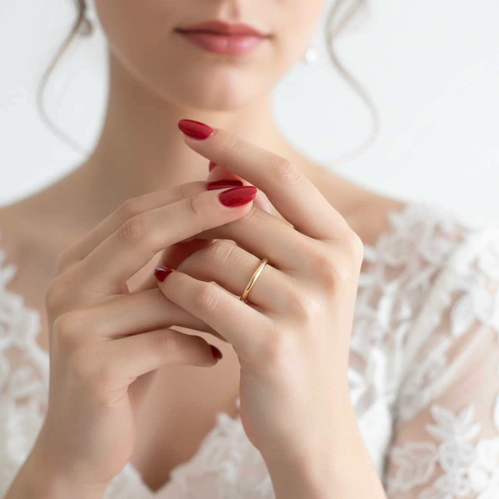 2MM Wedding Band - Tungsten 9ct Gold - Men's & Women's Rings