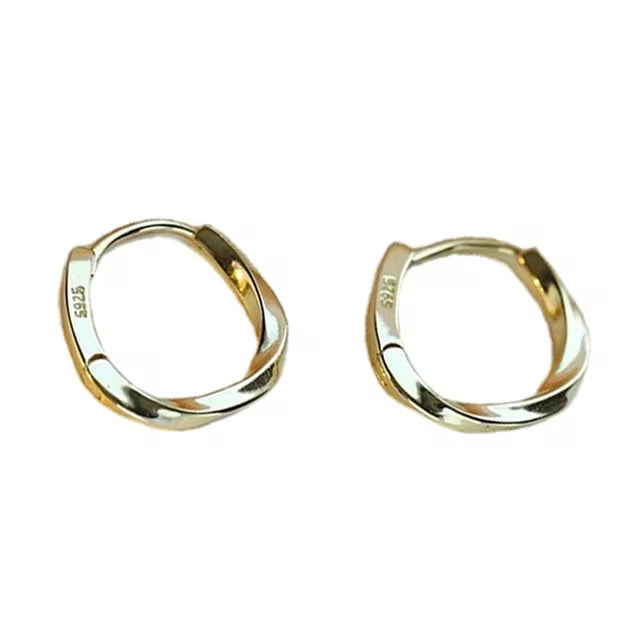 Small Dainty Hoop Earrings Rex Jewellers - Minimalist