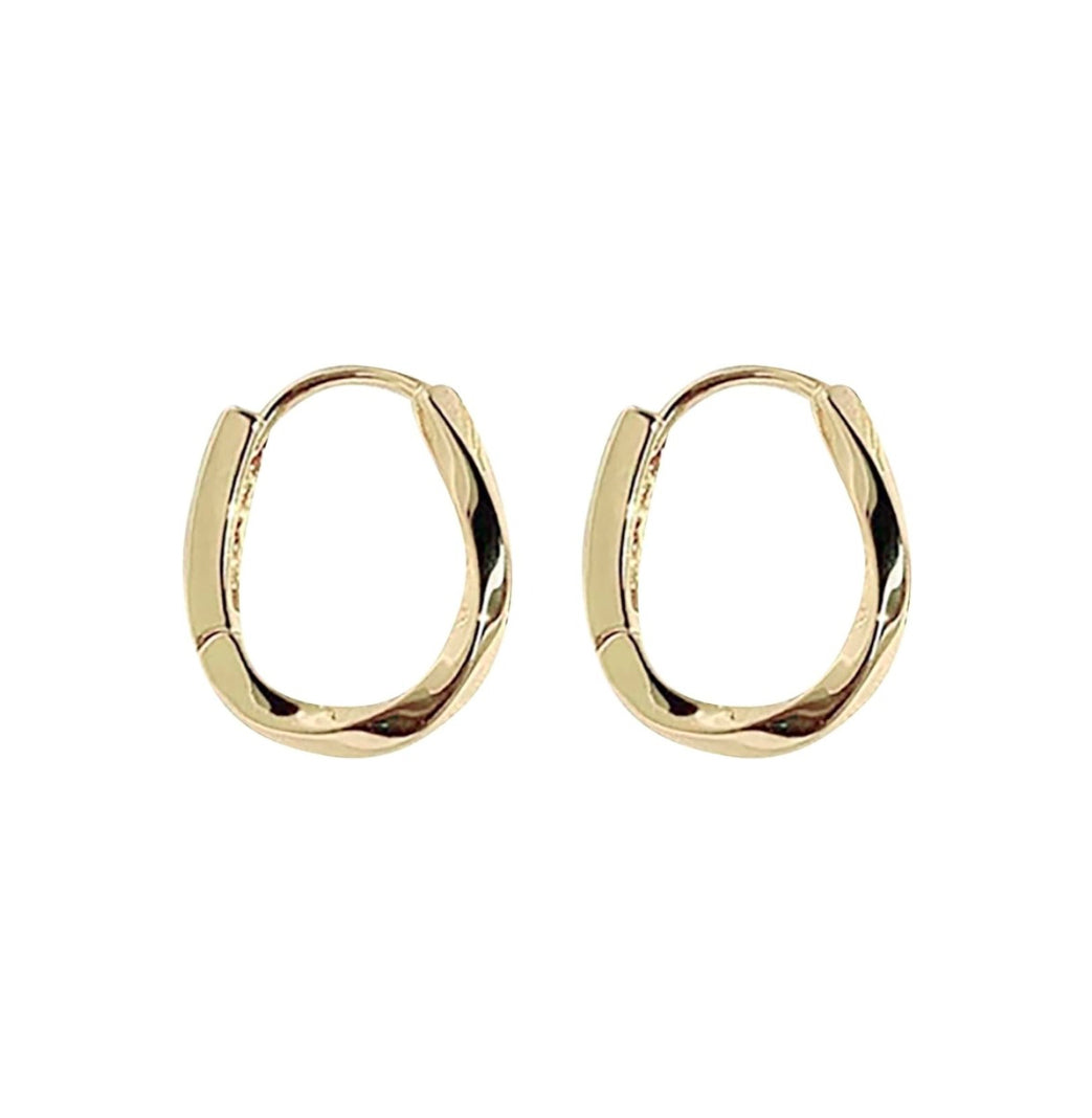 Small Dainty Hoop Earrings Rex Jewellers - Minimalist