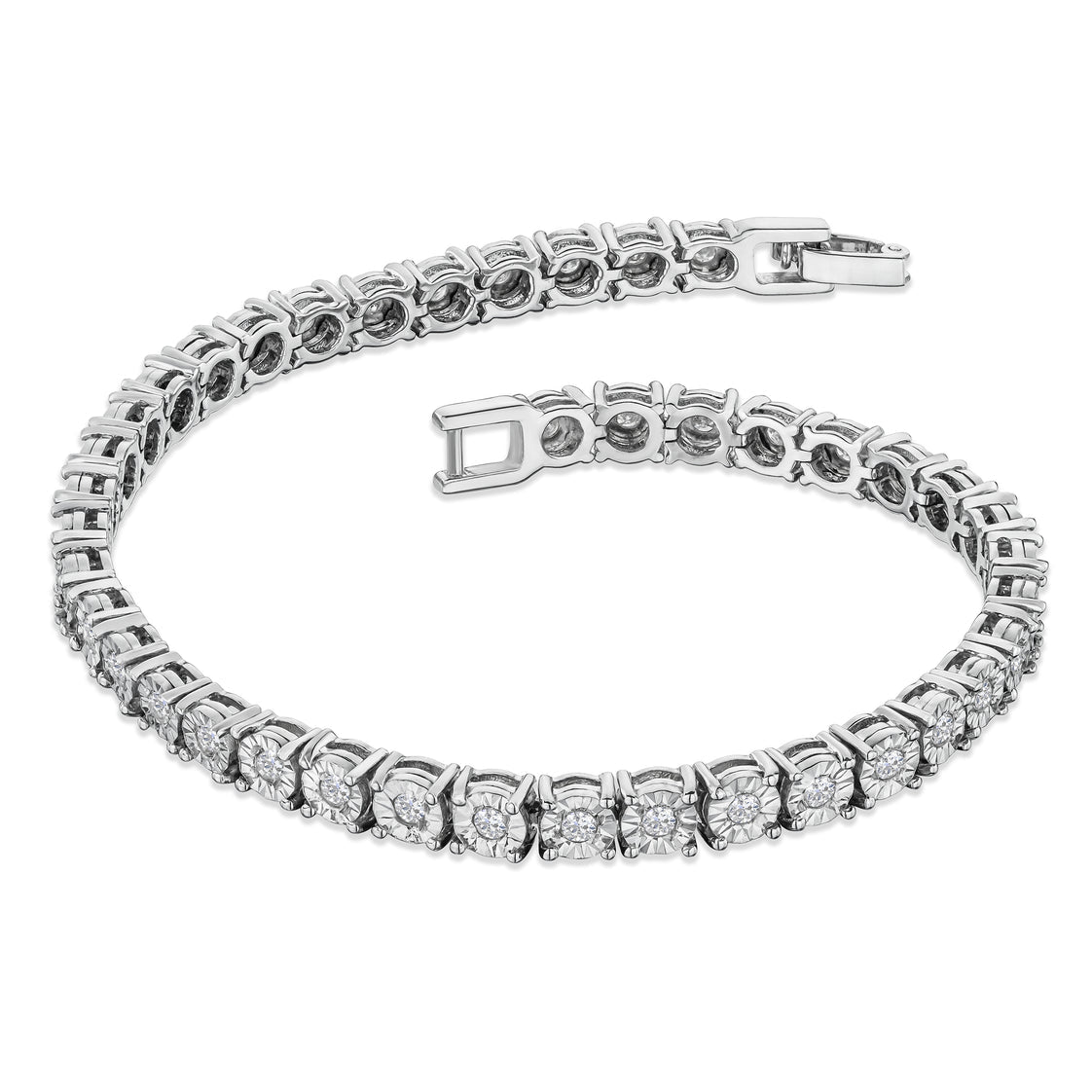 Luxury CZ Tennis Bracelet Gift - Bridal & Anniversary Fine Jewelry - Classic