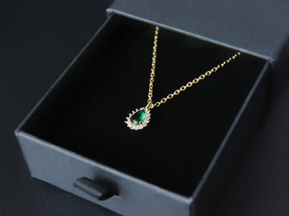 Rex Jewellers “Lady” Emerald Necklace