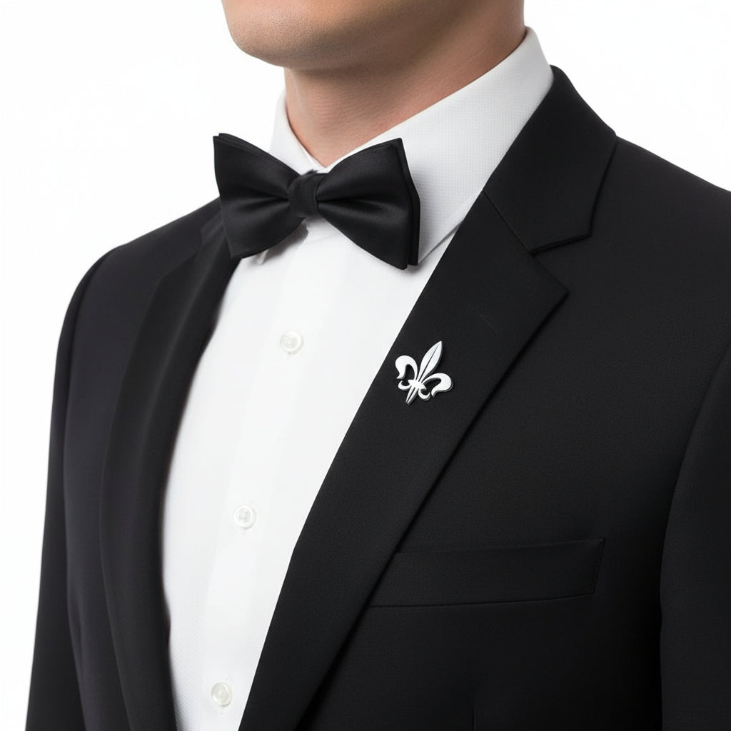 Luxury Label Pins Fleur-de-Lis