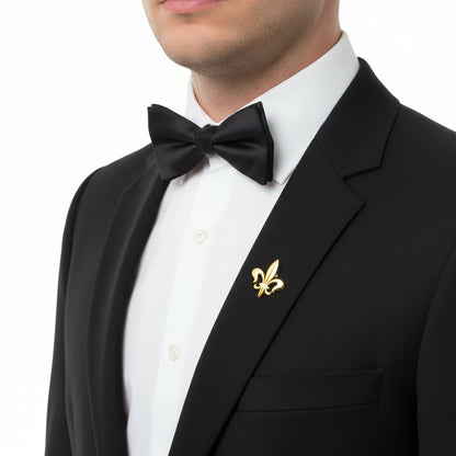 Luxury Label Pins Fleur-de-Lis