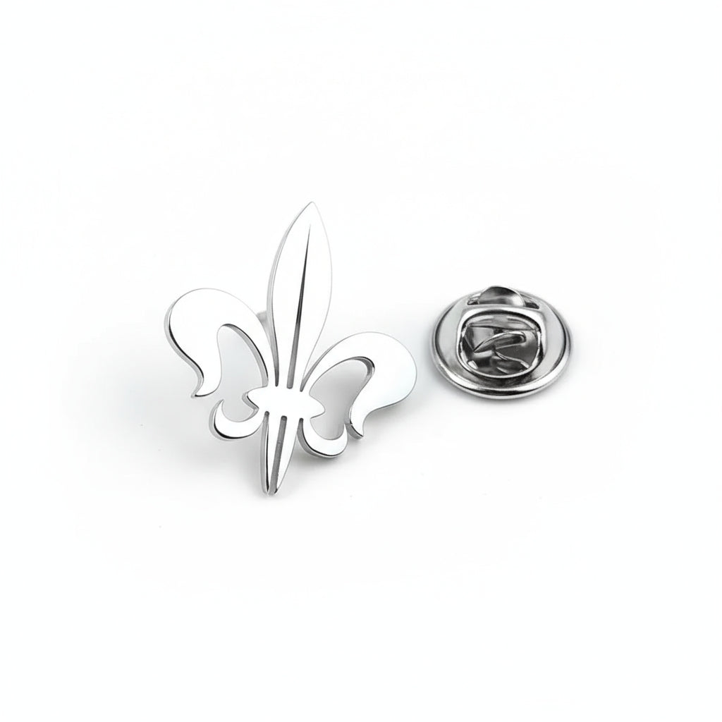 Luxury Label Pins Fleur-de-Lis