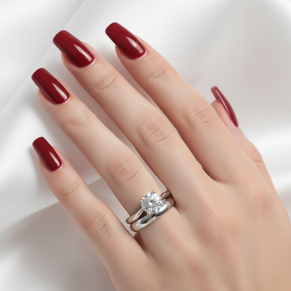 Plain Wedding Band Rings Sterling Silver 925 Engagement Rings